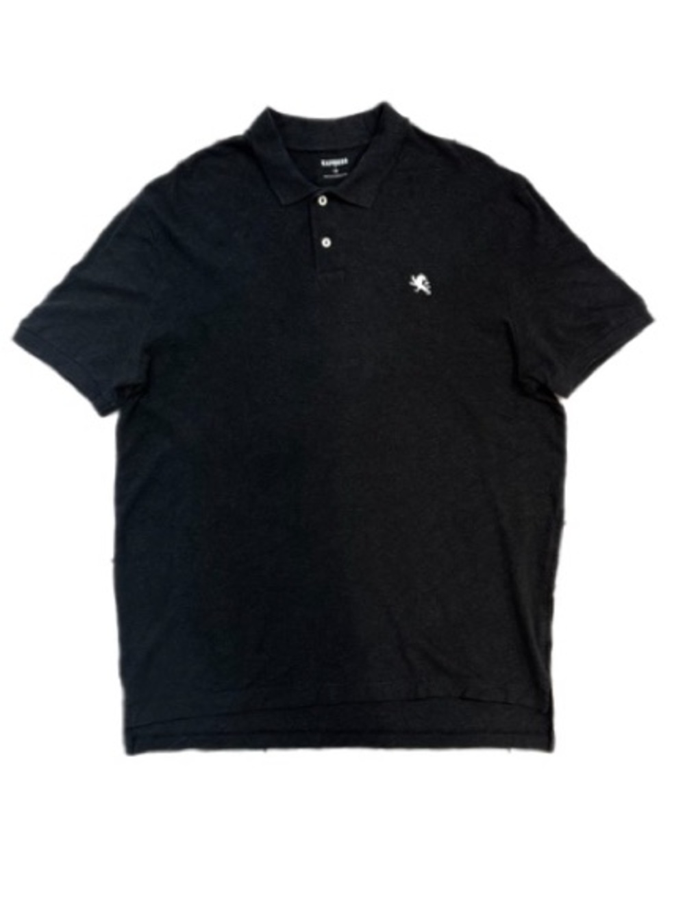 Express Black Lion Crest Polo Shirt